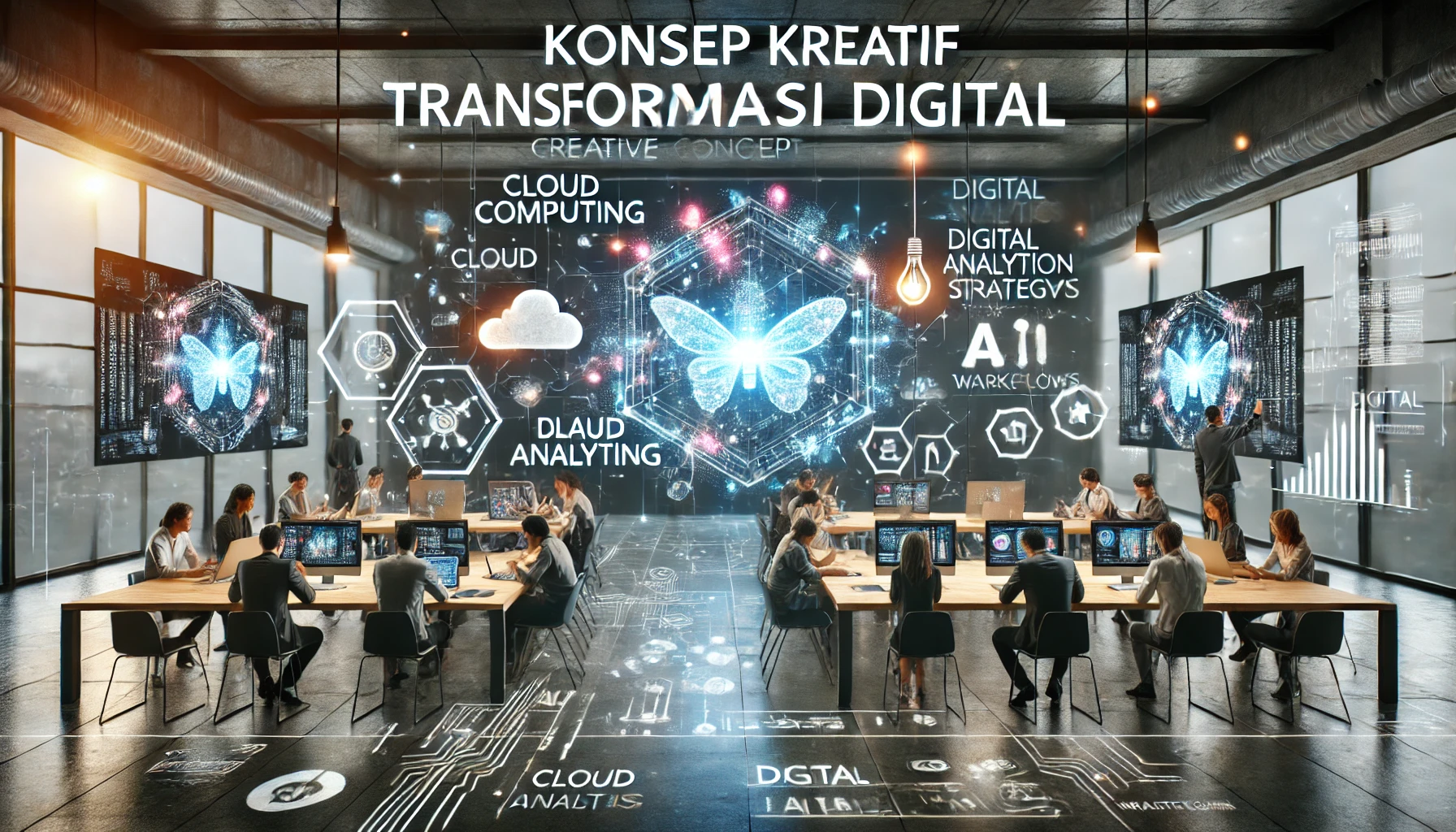 Konsep Kreatif Transformasi Digital