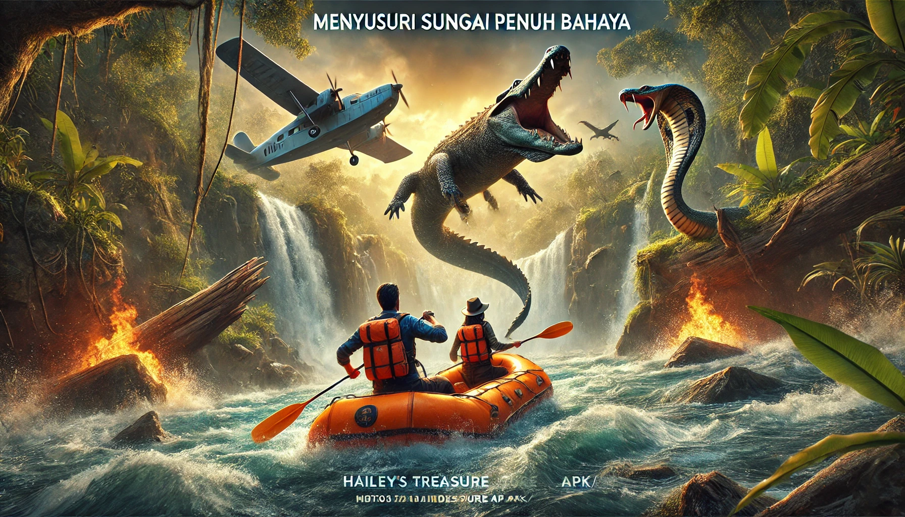 Menyusuri Sungai Penuh Bahaya