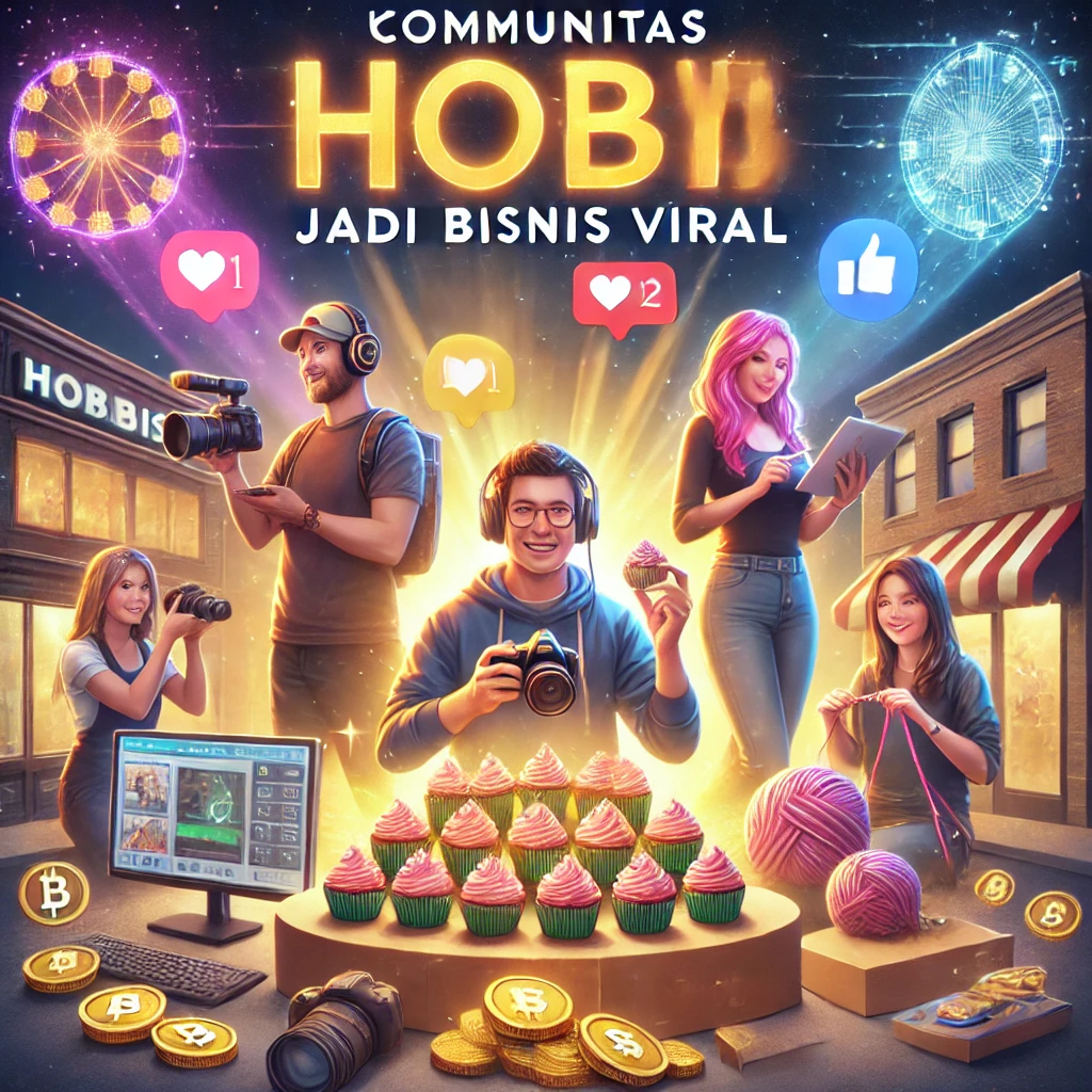 Komunitas Hobi Jadi Bisnis Viral